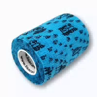 Lisacare Selbsthaftende Bandage Pfote Gelb 7,5cm X 4,5m 1 st