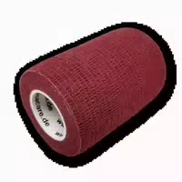 Lisacare Selbsthaftende Bandage Weinrot 7,5cm X 4,5m