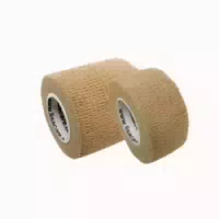 Lisacare Selbstklebender Verband 2,5cm & 5cm Beige 2 st