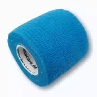 Lisacare Selbstklebender Verband Hellblau 5cm X 4,5cm 1 St