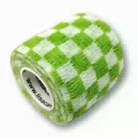 Lisacare Selbstklebender Verband Karo Grün 5cm X 4,5cm