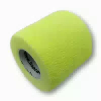 Lisacare Selbstklebender Verband Neongelb 5cm X 4,5cm 1 st