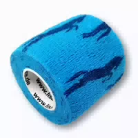 Lisacare Selbstklebender Verband Pferde Blau 5cm X 4,5cm 1 St