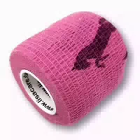 Lisacare Selbstklebender Verband Pferde Rosa 5cm X 4,5cm 1 St