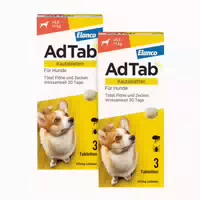 Adtab 225 mg für Hunde >5,5 Doppelpack 2x3 st