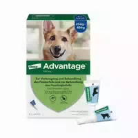 Advantage 400 Lösung Pipetten für Hunde Ab 25 kg 1x4 st Lösung
