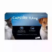 Capstar Katze Kl Hund 6 st Tabletten