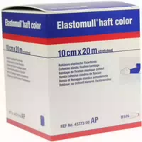 Elastomull Haft Color 10 Cmx20 m Fixierb Blau 1 st Binden
