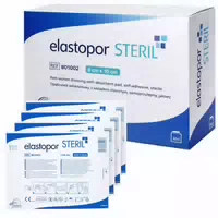 Elastopor Steril Wundverband Selbstklebend mit Saugkissen 8x10cm
