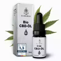 Elbgras Bio Cbd Öl 15% Hanföl Crude Qualität Cbd Tropfen 10 Ml