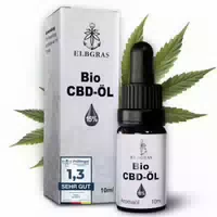 Elbgras Bio Cbd Öl 15% Hanföl in Echter Crude Qualität Cbd Tropfen Cannabisöl Deutsche Marke