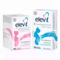 Elevit 1 Und 2 Schwangerschaft Set