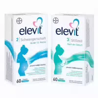 Elevit Schwangerschaft und Stillzeit Set: Elevit 2 Elevit 3