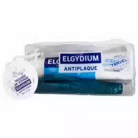 Elgydium Adult Anti Plaque Reisetasche Farbe: Rot
