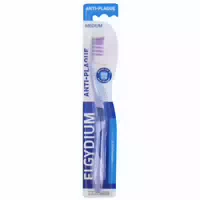 Elgydium Anti Plaque Zahnbürste Medium Farbe: Violett