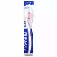 Elgydium Basic Zahnbürsten Soft Farbe: Rosa