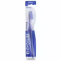 Elgydium Vitale Zahnbürste Medium Farbe: Violett