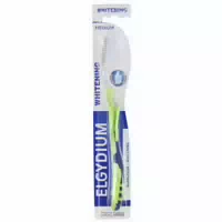 Elgydium Whitening Zahnbürste White Teeth Medium Farbe: Grün