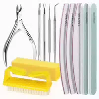 Nagelfeilen Set Maniküre Pediküre Buffer Nägel 100 180 Nagel 1 st