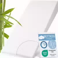 Eloneo Bettkeil Komfortschaum, Matratzen Keilkissen zur Bettneigung, Keilmatratze, Bezug Waschbar