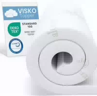 Eloneo Topper 4 Cm Hoch, Visko Mineralschaum, Für Hausstauballergiker, Schadstoffgeprüft