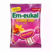 Em Eukal Immunstark Vitamin Shot Bonbon Zuckerfrei
