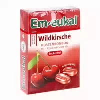 Em Eukal Bonbons Wildkirsche Zuckerfrei Box