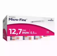 Embecta Micro Fine U100 Insulinspritze 0,5 ml 30g 0,3 X 8 mm