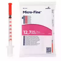 Embecta Micro Fine U40 Insulinspritze mit 29g Kanüle 0,33 X 12,7 mm