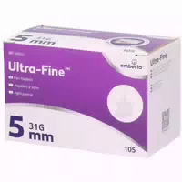 Embecta Ultra Fine Pen Nadeln 31g 0,25 X 5 mm