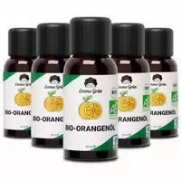 Emma Grün Ätherisches Bio Orangenöl Naturrein & Hochdosiert