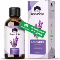 Emma Grün Ätherisches Bio Lavendelöl Naturrein & Hochdosiert