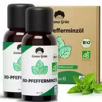 Emma Grün Ätherisches Bio Pfefferminzöl Naturrein & Hochdosiert