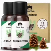 Emma Grün Ätherisches Zirbenöl Naturrein & Hochdosiert