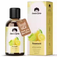 Emma Grün Bio Saunaöl Zitrus Garten mit Limette, Zitrone & Orange