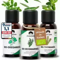 Emma Grün Urlaub In Italien Ätherische Öle Set Mit Thymian , Oregano & Rosmarinöl