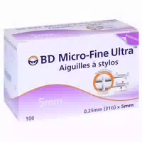 Bd Micro Fine Ultra Pen Nadeln 0,25x5 Mm Reimport 100 St