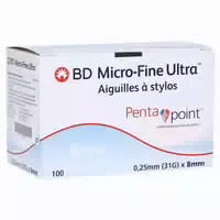 Bd Micro Fine Ultra Pen Nadeln 0,25x8 Mm 31 G 100 St Kanüle