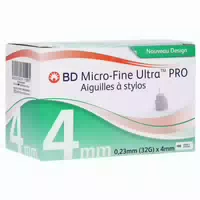 Bd Micro Fine Ultra Pro Pen Nadeln 0,23x 105 st