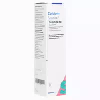 Calcium Sandoz Forte 500 mg Brausetablet Reimport 20 st