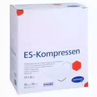 Es Kompressen Steril 10x10 cm 8fach 25x2 st