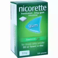 Nicorette 2mg Freshmint 105 St Kaugummi