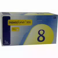 Novofine 8 Kanülen 0,30x8 mm 100 st Kanüle