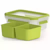 Emsa Clip & Go Snack Rechteckig 550 ml