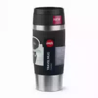 Emsa Isolierbecher Travel Mug Schwarz 0,36 Liter