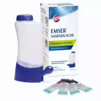 Emser Nasendusche mit 4 Beuteln Nasenspülsalz 1 st Kombipackung