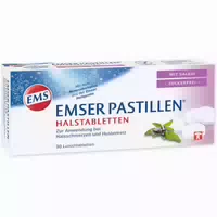 Emser Pastillen Halstabletten mit Salbei Zuckerfrei