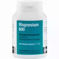Magnesium 600 Kapseln 100 Kapseln
