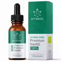 Vitadol Pure – Bio Hanföl Hochdosiert 30 ml