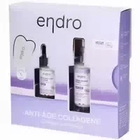 Endro Anti Aging Geschenkset mit Kollagen – Serum, Nachtcreme & Gua Sha